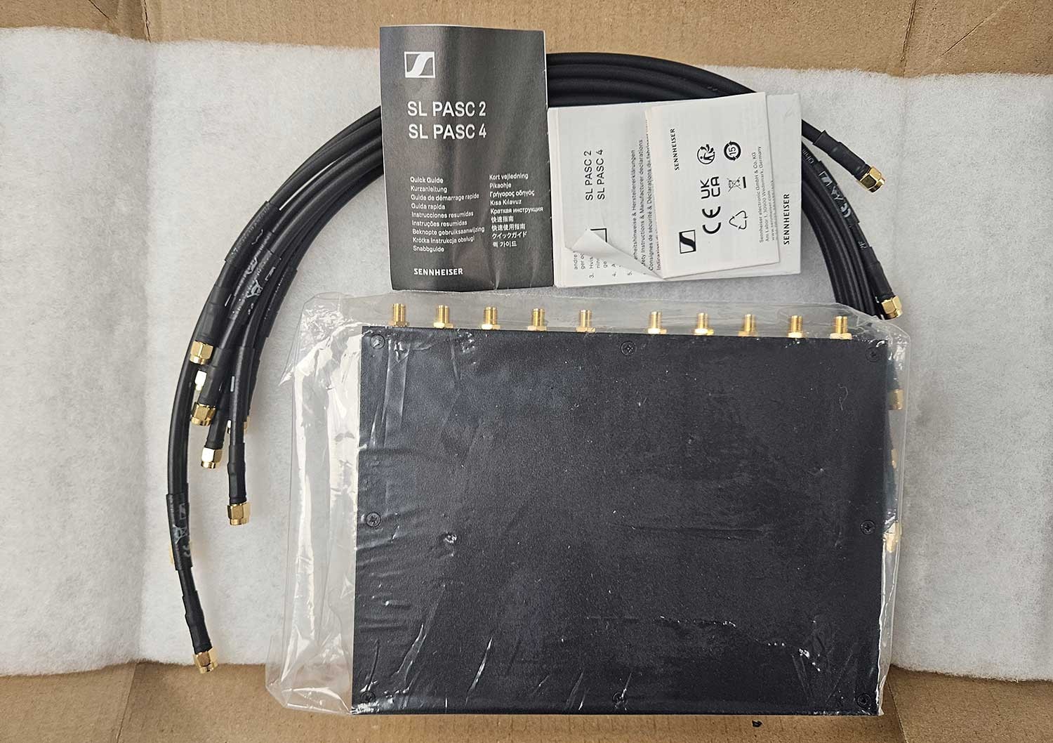 Sennheiser SL PASC 4 True Diversity antenna splitter/combiner NEW!