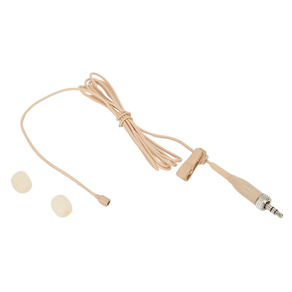 Lavalier Lapel Mic Microphone 3-Pin 3.5mm 4-Pin XLR Cardioid Lapel Clip