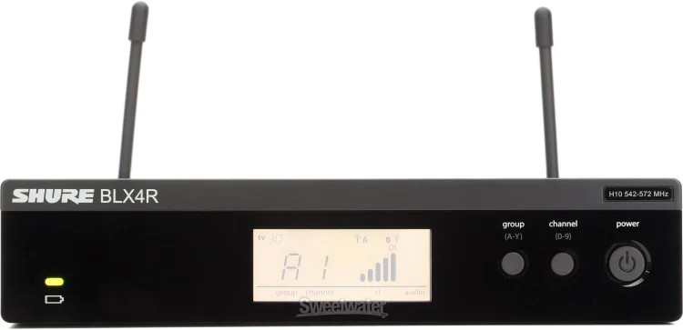 Shure BLX14R/MX53 Wireless Headworn Microphone System – H10 Band
