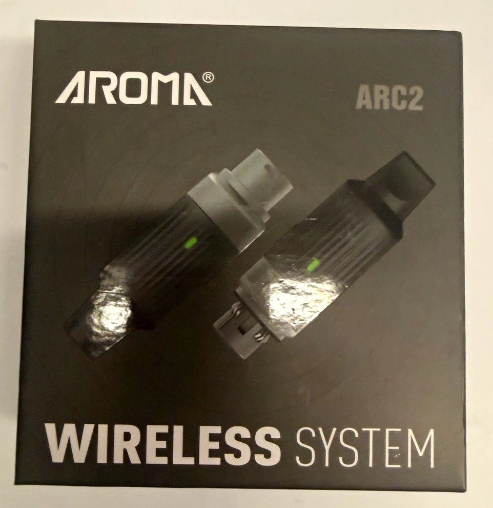 AROMA ARC2 Wireless XLR Microphone System USB-C Receiver 2.4GHz Open Box