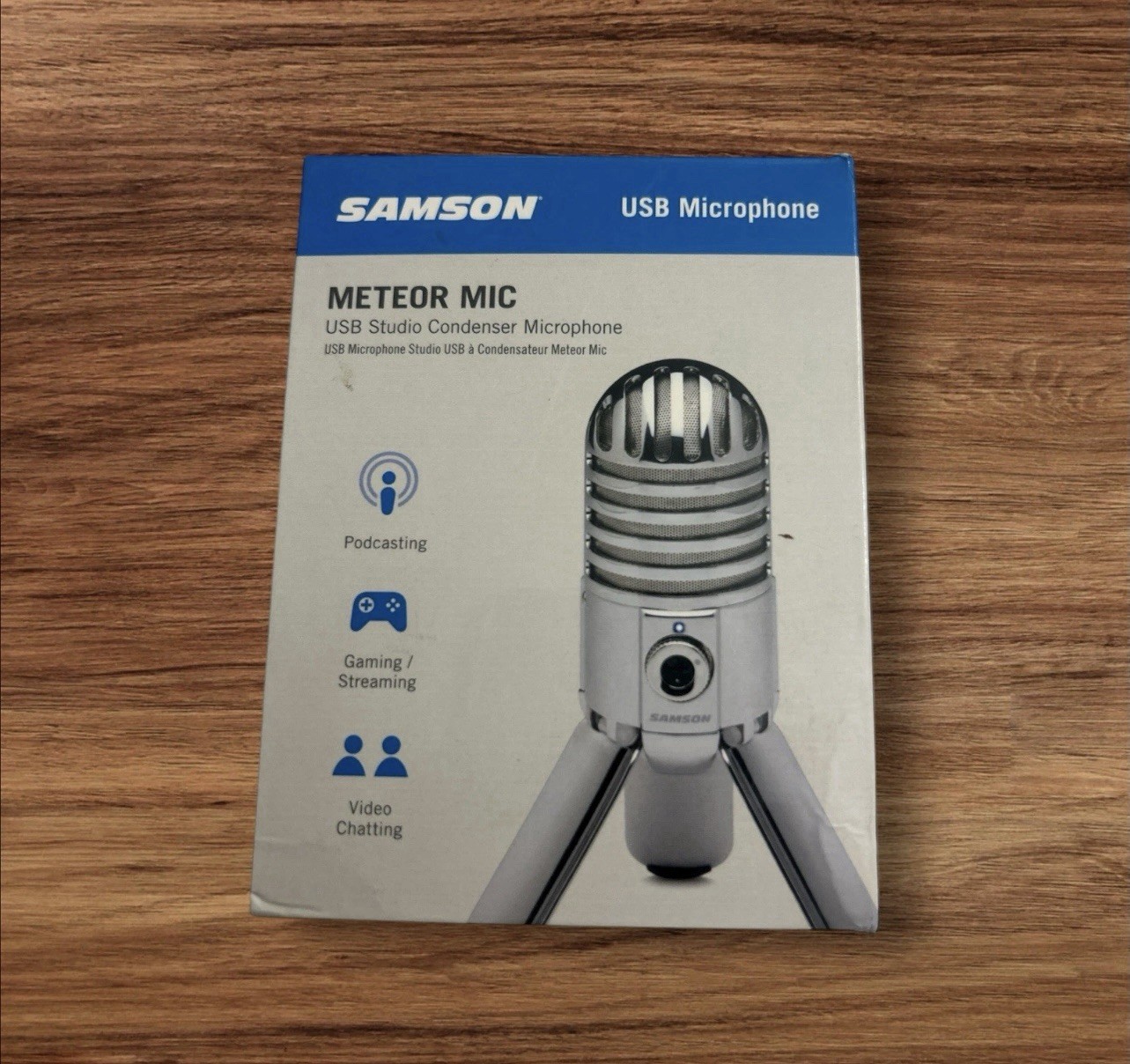 Samson Meteor USB Studio Condenser Chrome Mic Microphone for Home, Professional