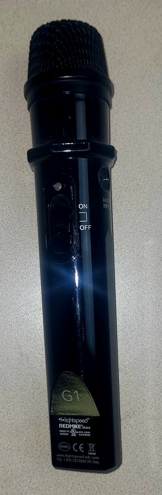 LIGHTSPEED REDMIKE SHARE CONDENSOR MICROPHONE Only