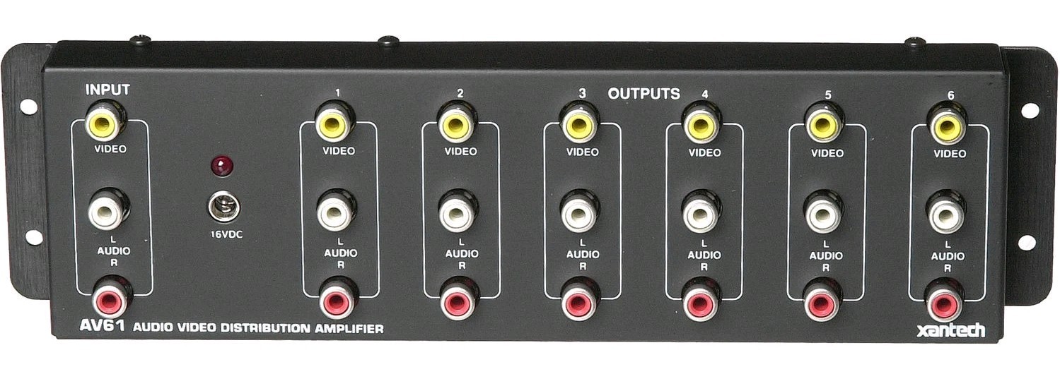 TecNec AV61 Distribution Amplfier Used IIn Good Condition.