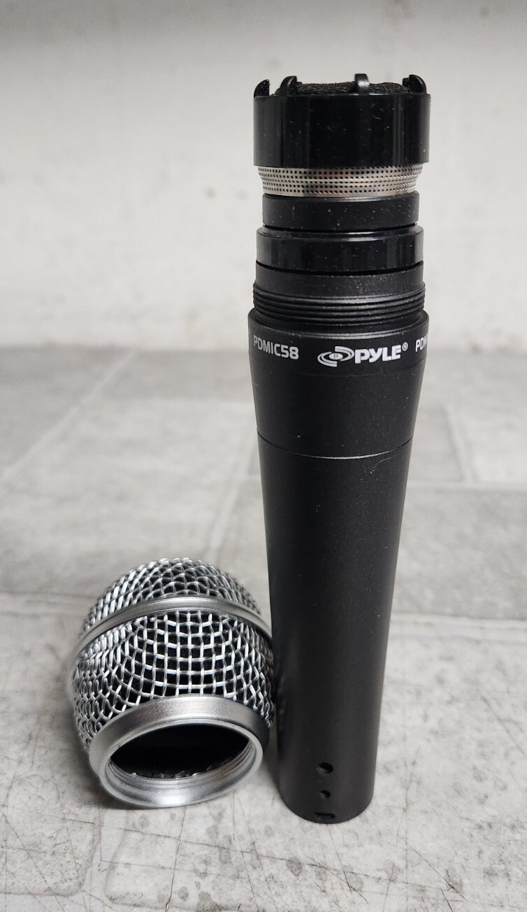 Pyle PDMIC58 Dynamic Wired Professional Microphone NO CORD