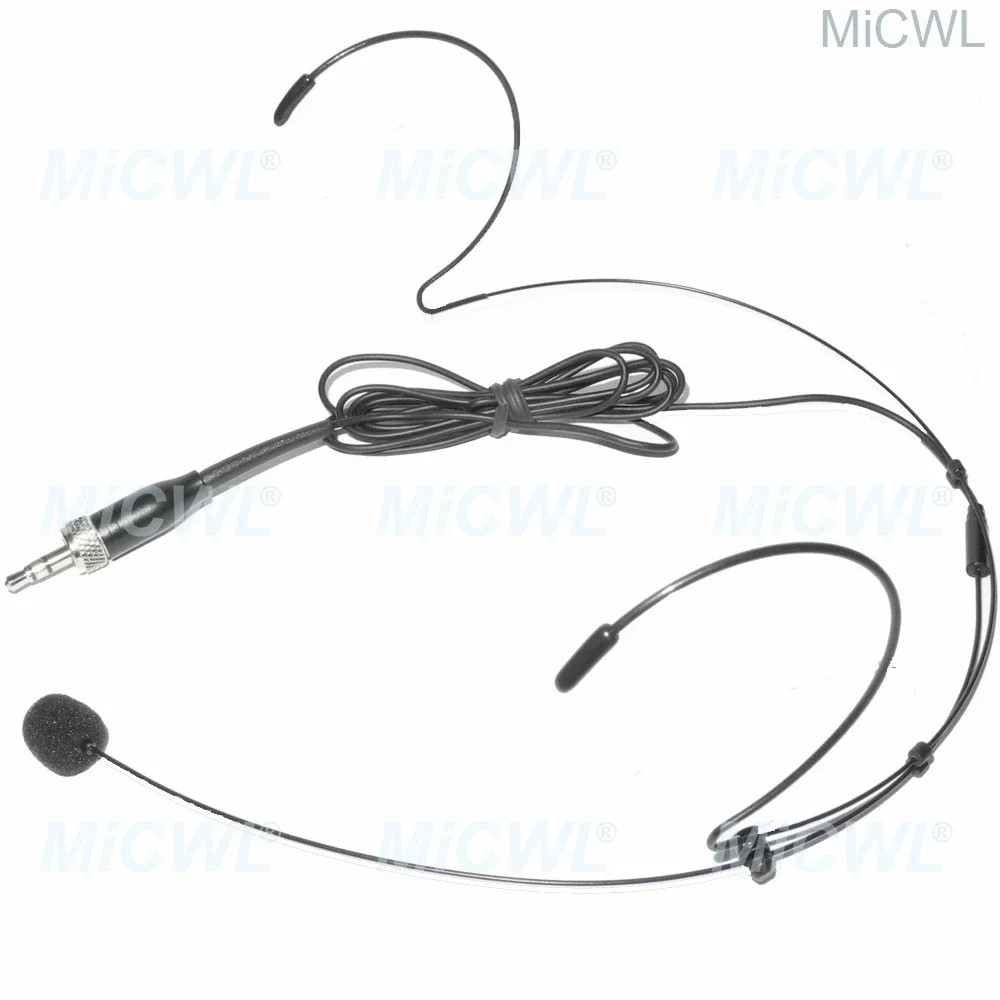 Beige HeadMic Headset Microphone For Sennheiser G1 G2 G3 G4 EW100 Wireless