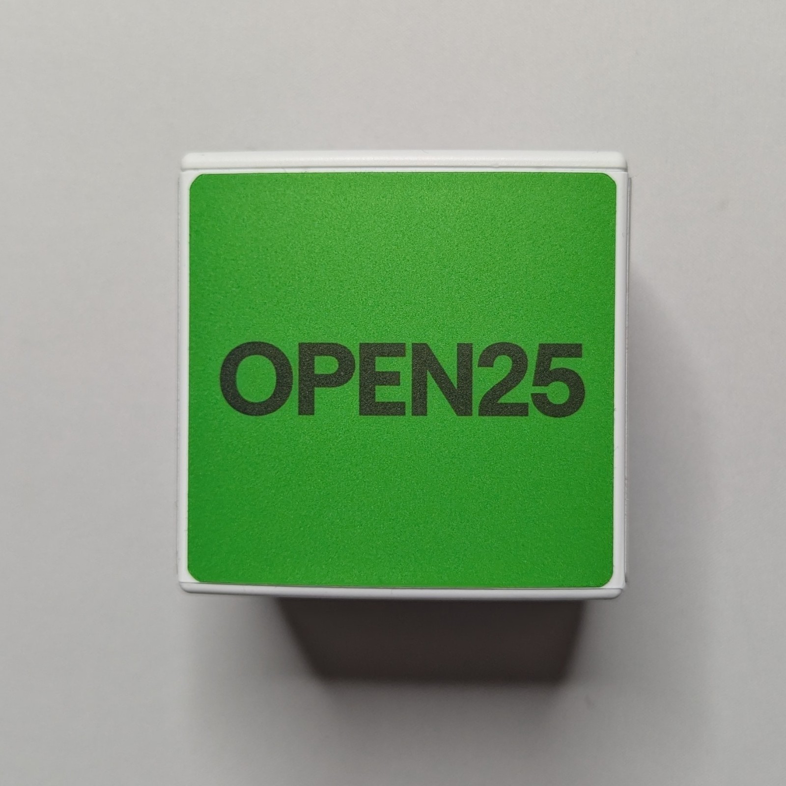 eBay Open 25 Microphone Flag. Square. Cube. Sign. Hand Held