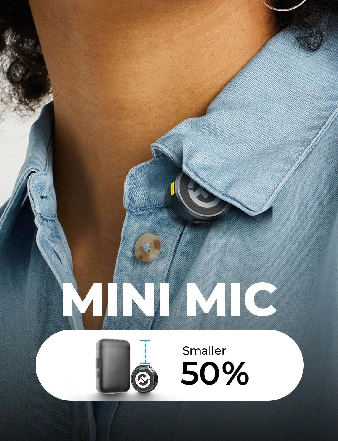 Lark M2 Wireless Microphone for iPhone15/16/17&And