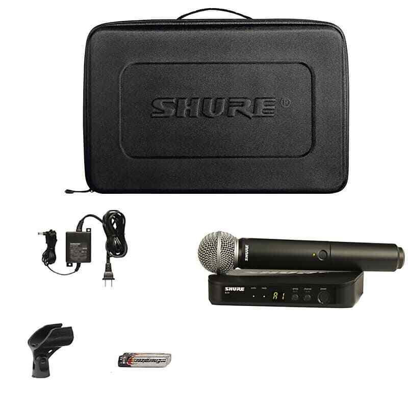 Shure BLX24SM58 Handheld Mic Wireless Microphone System