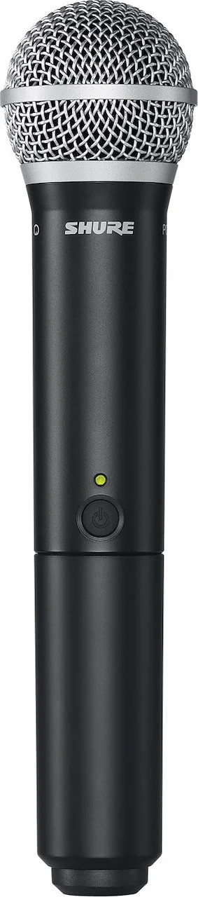 Shure BLX2/PG58-H9 Handheld Transmitter With PG58 Capsule. H9 Band (512-542 MHz)