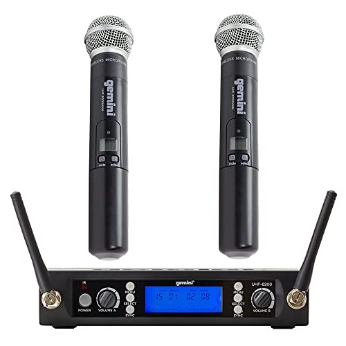 Gemini UHF6200M-R2 Dual Channel Wireless (uhf6200mr2)