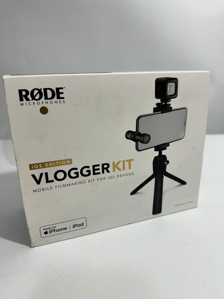 Rode Microphones IOS Edition Vlogger Kit Mobile Filmmaking Kit For IOS Devices