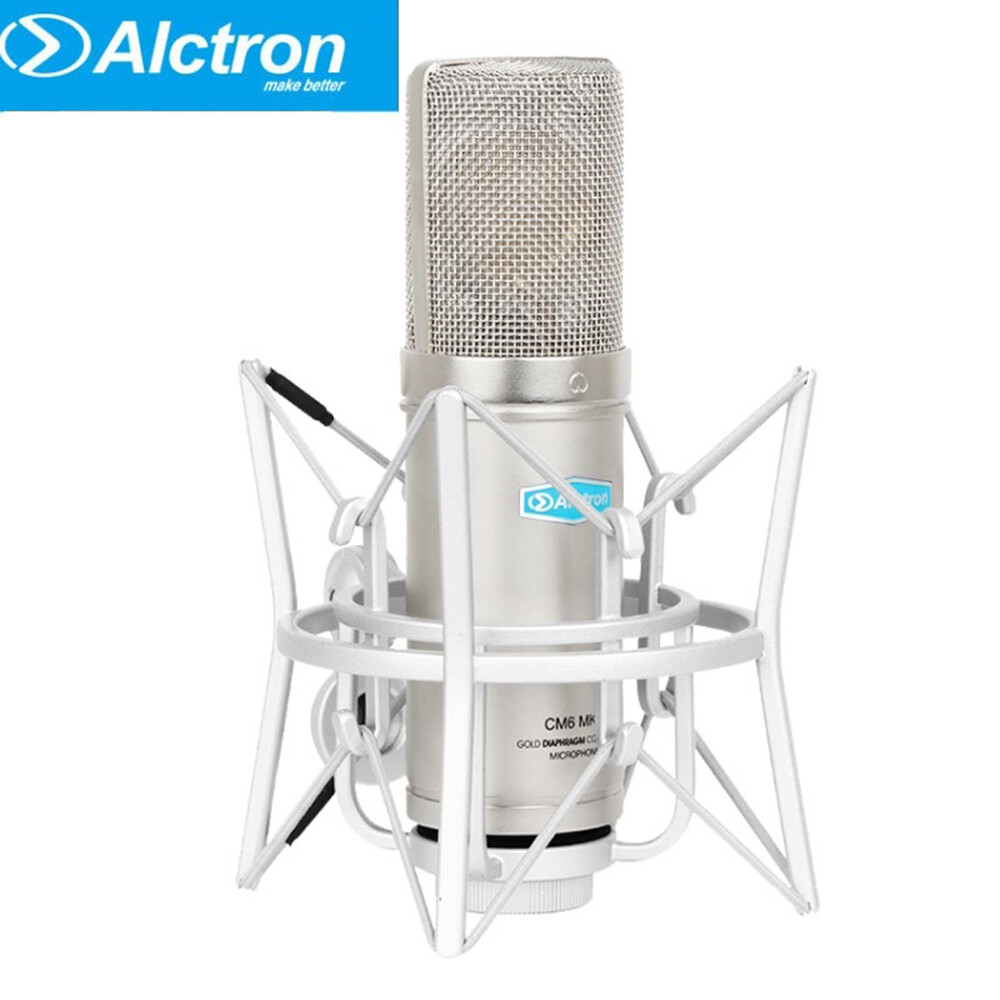 Alctron CM6 MKII Condenser Large Diaphragm Recording Microphone w/ Shock Mount