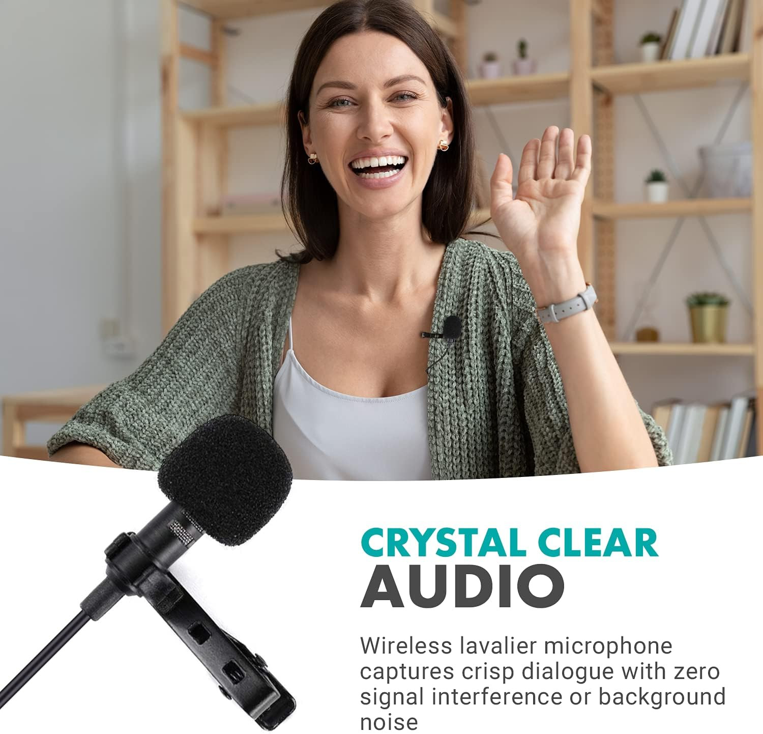 WMX-20-TX Omnidirectional Wireless Lavalier Microphone and Transmitter – Lapel M