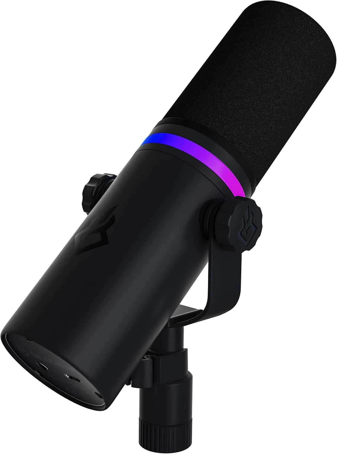 Dark Dynamic USB Microphone for PC & Gaming – Broadcast-Grade Streaming, Podcast