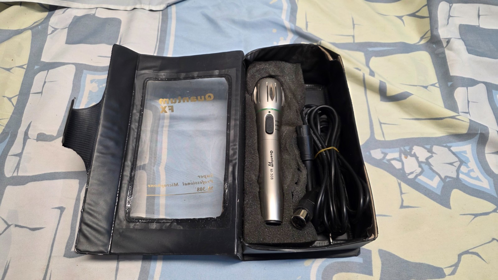 Quantum FX Microphone M-308 Super Professional Mic Singing Karaoke Live Music