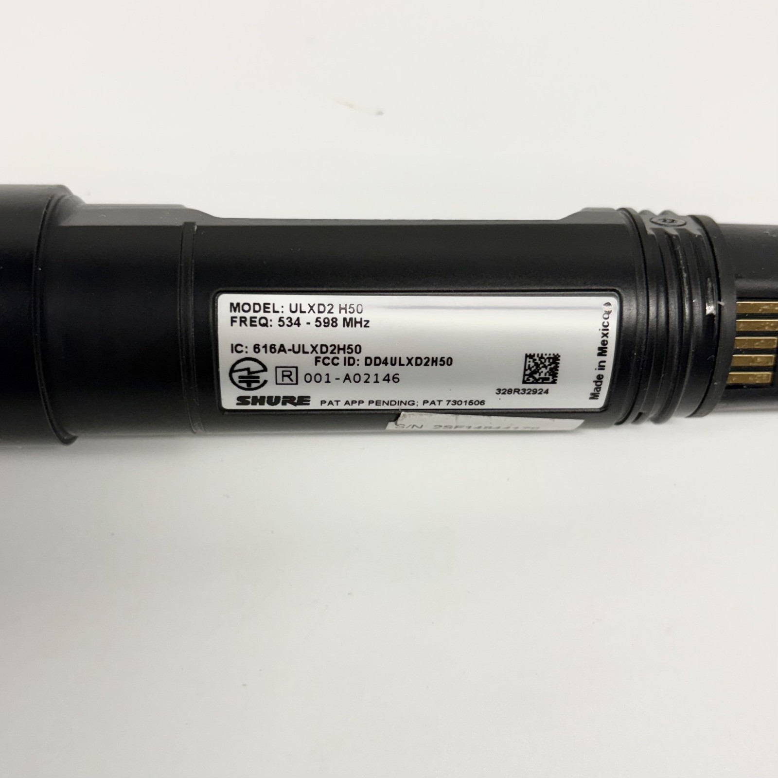 Shure ULXD2/SM58-H50 Wireless Handheld Mic 534–598 MHz (Used)
