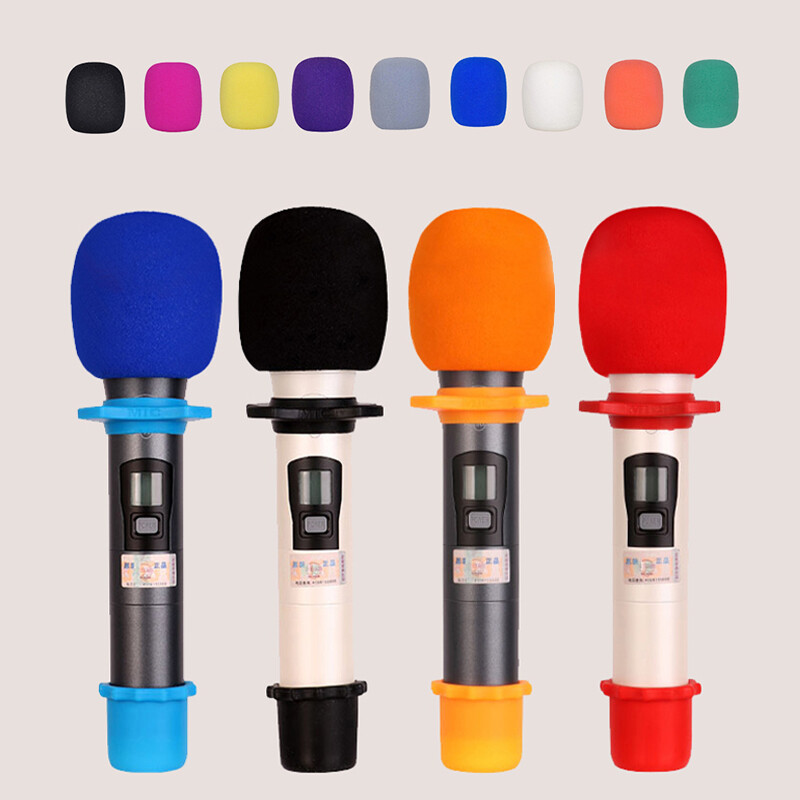 5PC Microphone Sponge Cover Non Disposable Protection Handheld Stage Microphone.