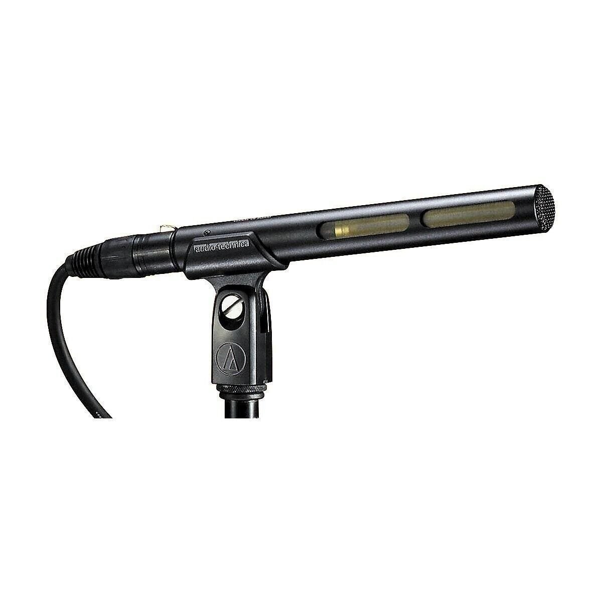 Audio-Technica AT875R Short Shotgun Microphone with Foam Windscreen.. -OPEN BOX