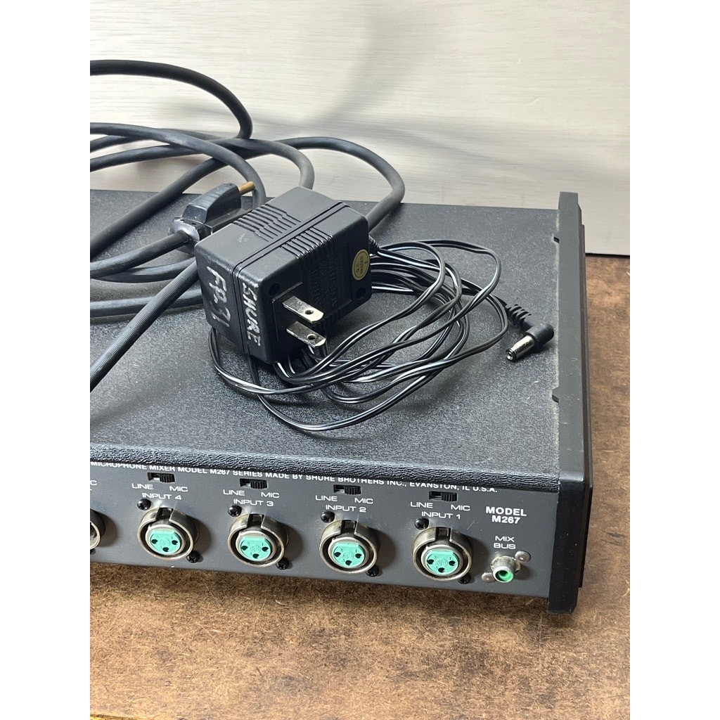 Shure M267 Series Rack Mixer & FP31 Portable Field Mixer Bundle