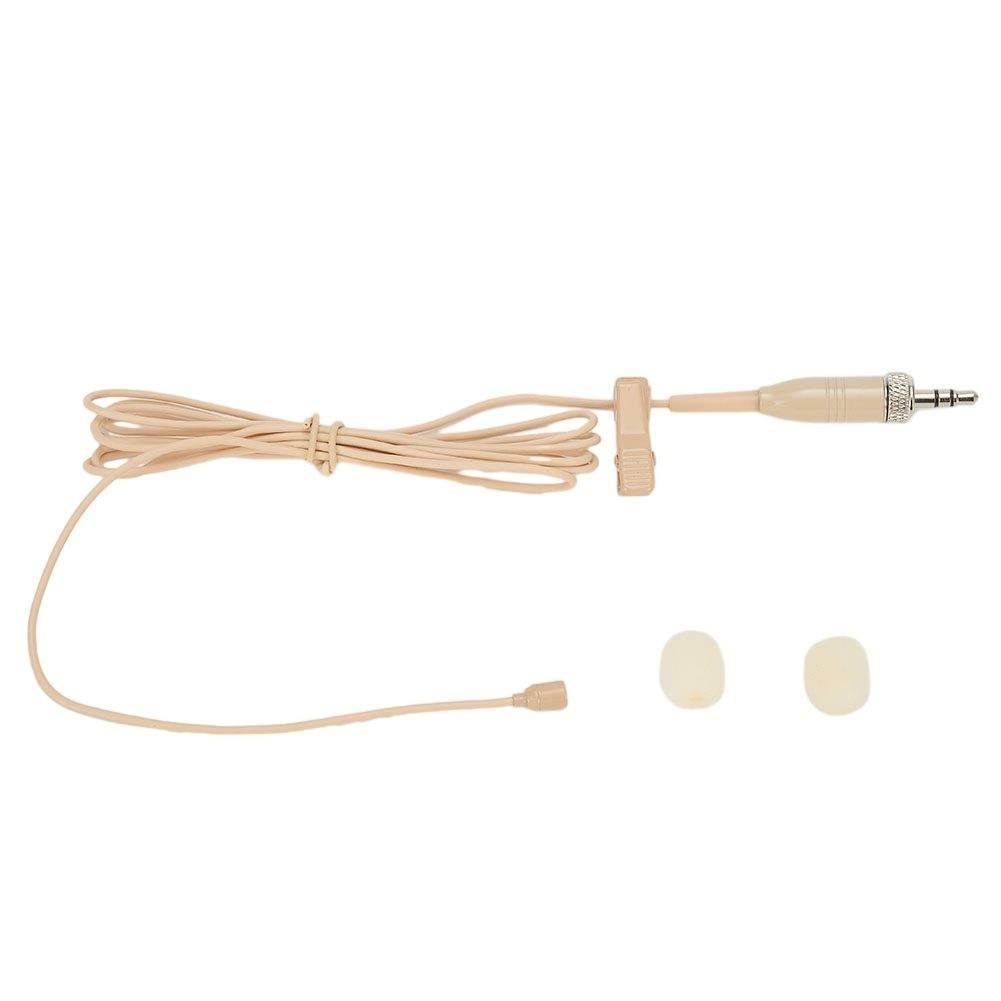 Lavalier Lapel Mic Microphone 3-Pin 3.5mm 4-Pin XLR Cardioid Lapel Clip