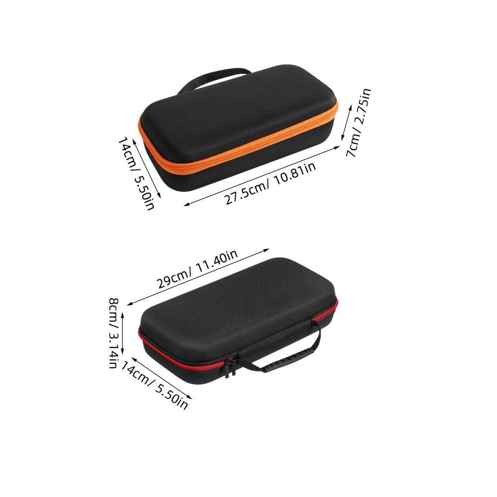 3 Pcs Travel Microphone Storage Box Case for Storing Microphones Eva
