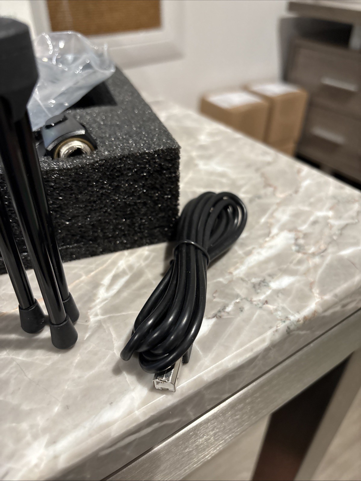 Samson C01U – USB Studio Condenser Microphone Condenser Cable Consumer USED