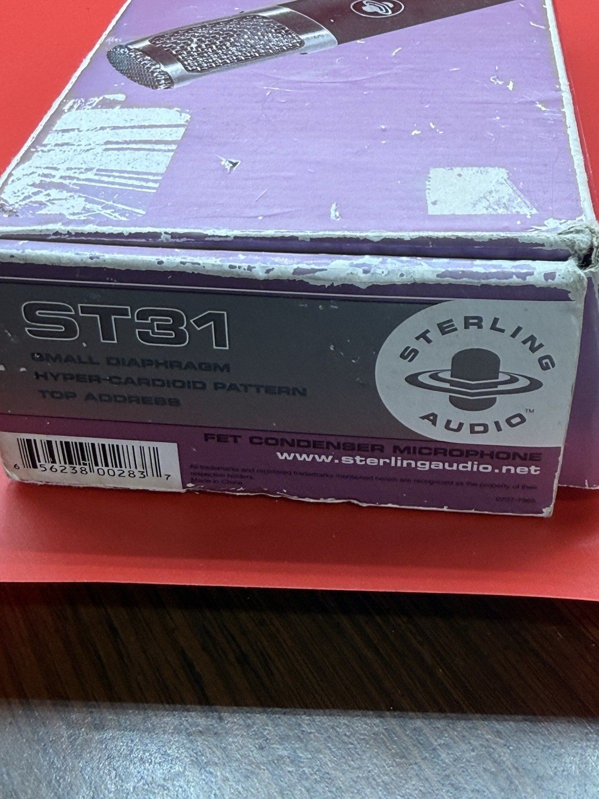 Sterling Audio ST31 Microphone Small Diaphragm FET Condenser Mic J3