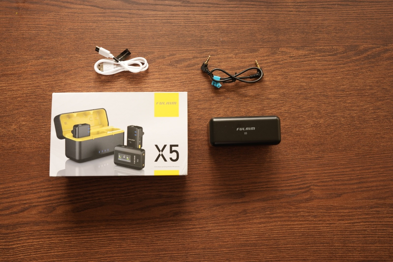 FULAIM X5 Wireless Lavalier Microphone