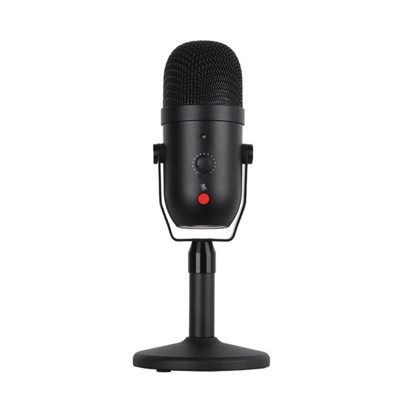 Pickup USB Wired Streaming Micrphone with Dual Type C Interfaces