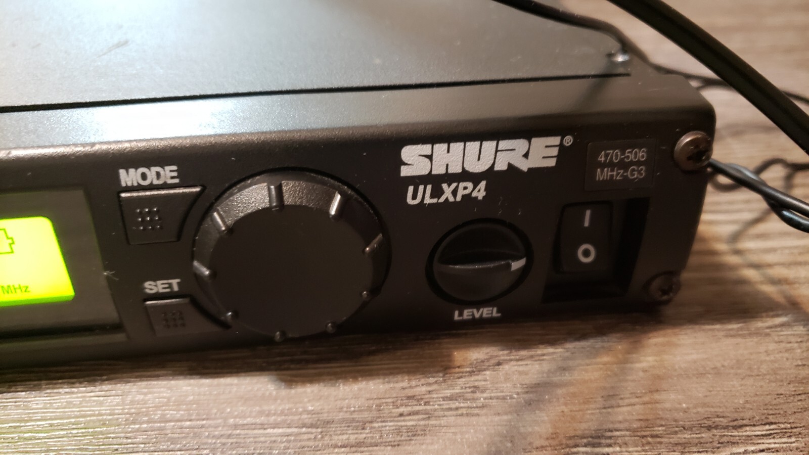 SHURE ULX-P / PGA31 WIRELESS HEADSET SYSTEM 470-506MHz G3 MODEL.