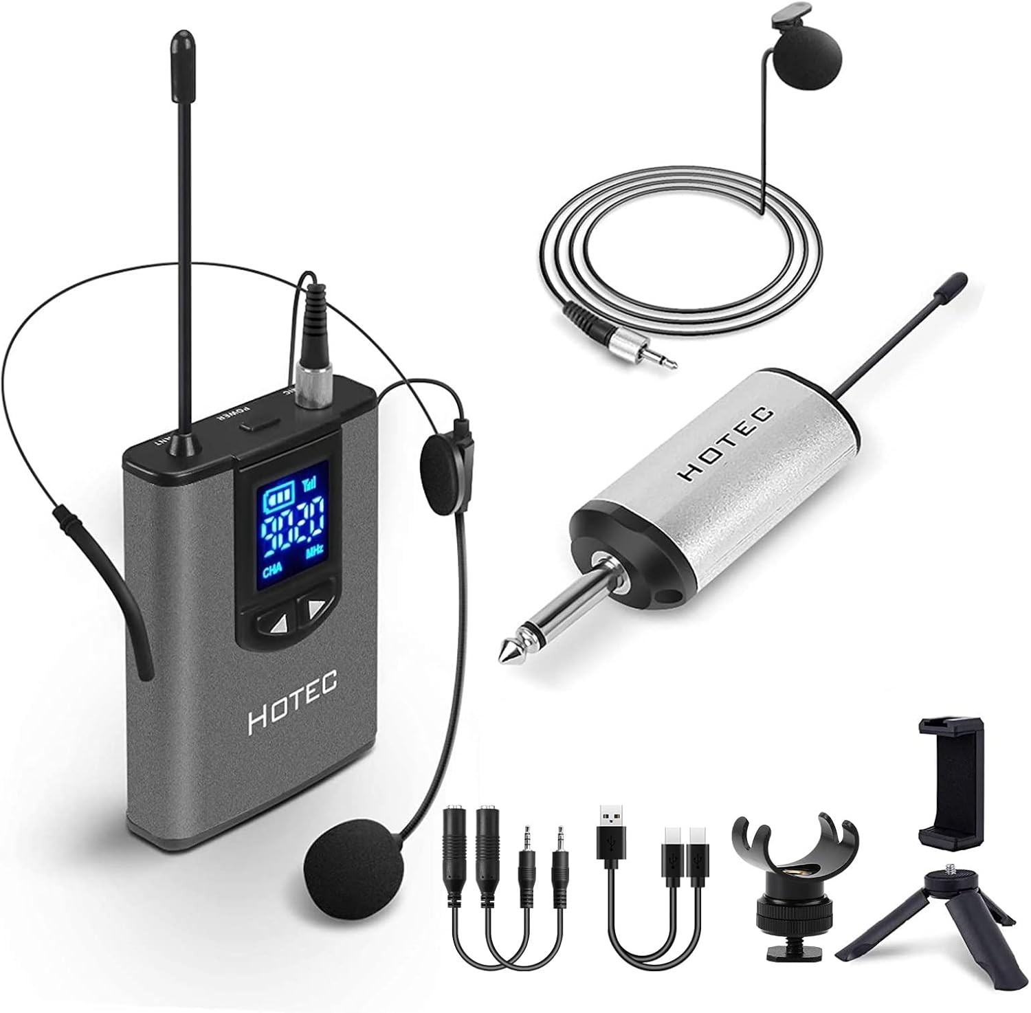 Omnidirectional Lavalier & Headset Mic with 32 Channels – Ideal for Live Events