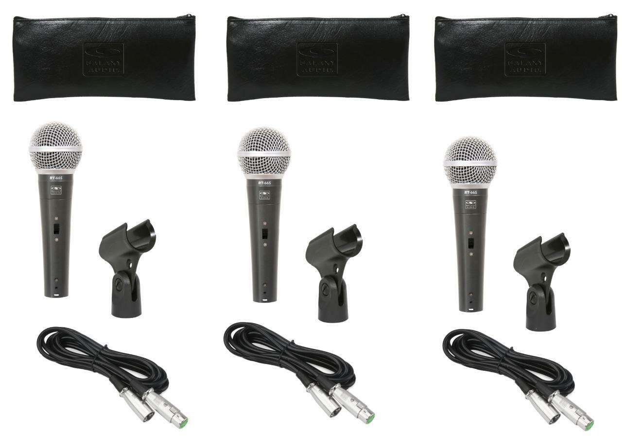 Galaxy Audio RT-66SX Dynamic Microphone (3pcs)