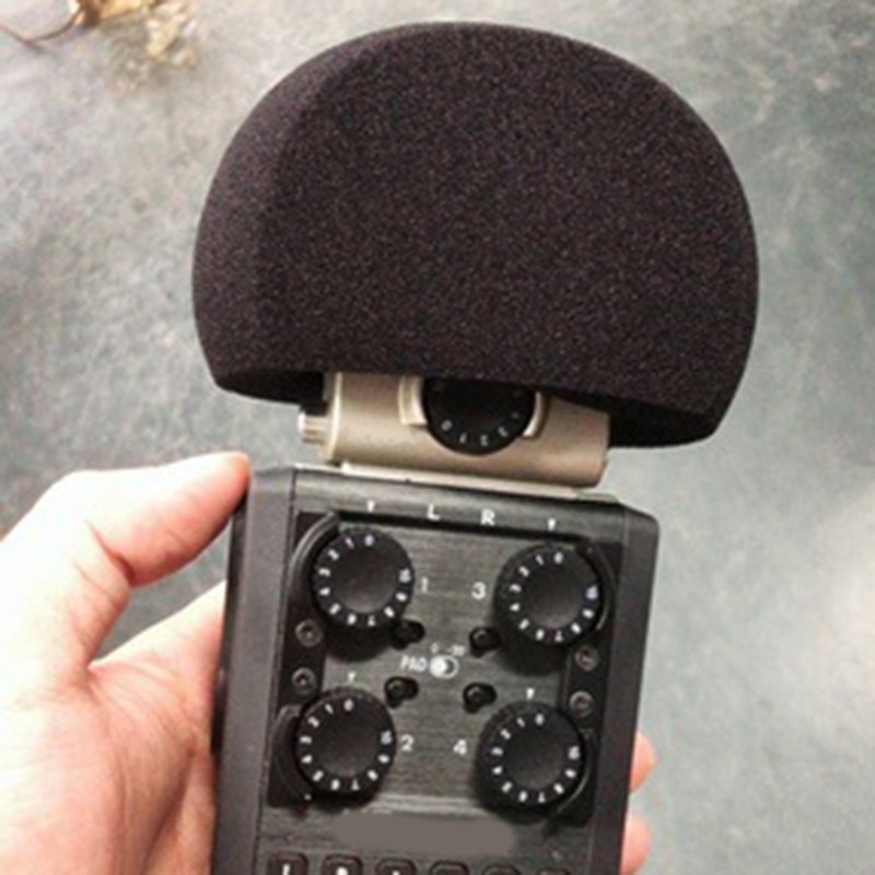 High Density Artificial Furry Windshield Cover For H5 H6 XYH5 Recorder Mic