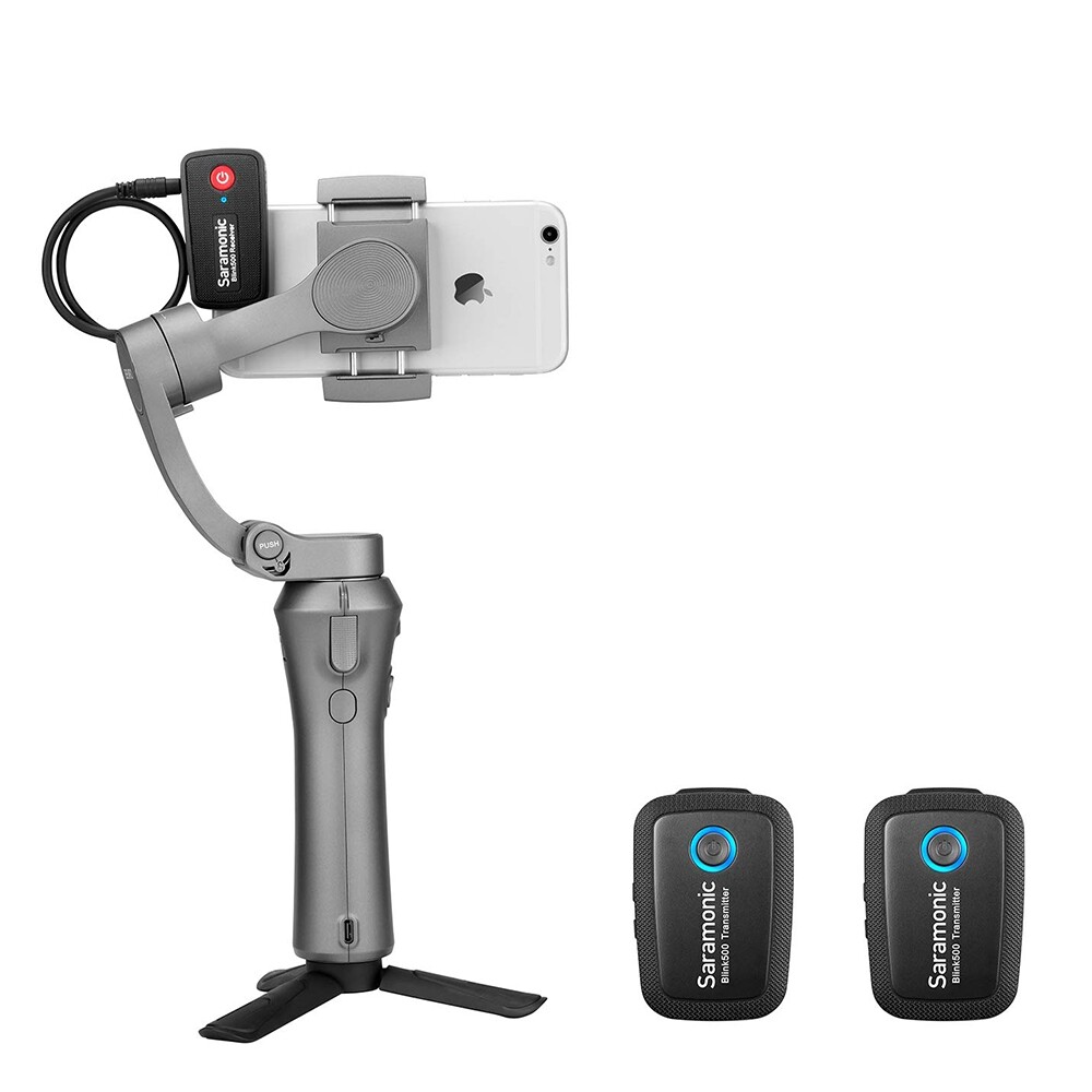 Saramonic Blink 500 B2 Ultracompact 2-Person Wireless Mic System With Lavaliers