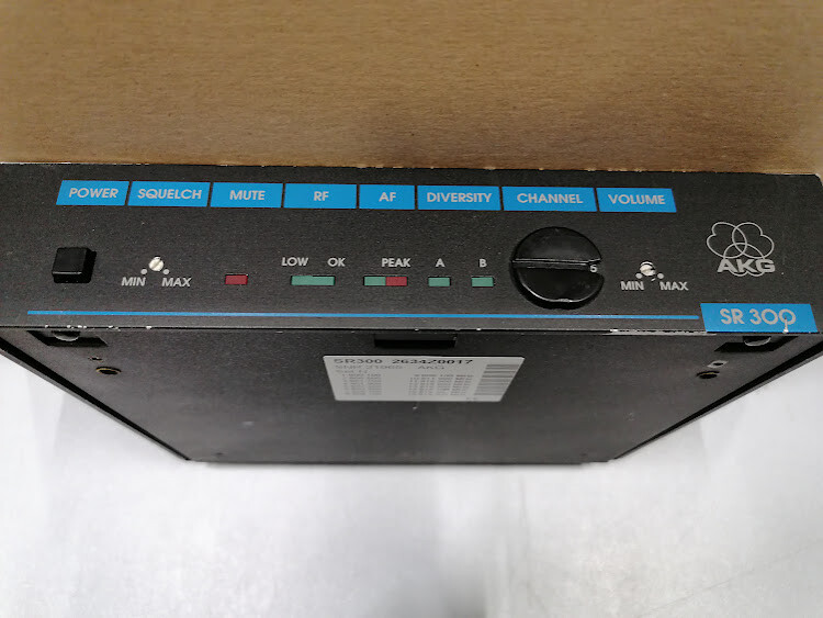 AKG SR 300 Wireless Receiver – Used, Scratched, No Packaging