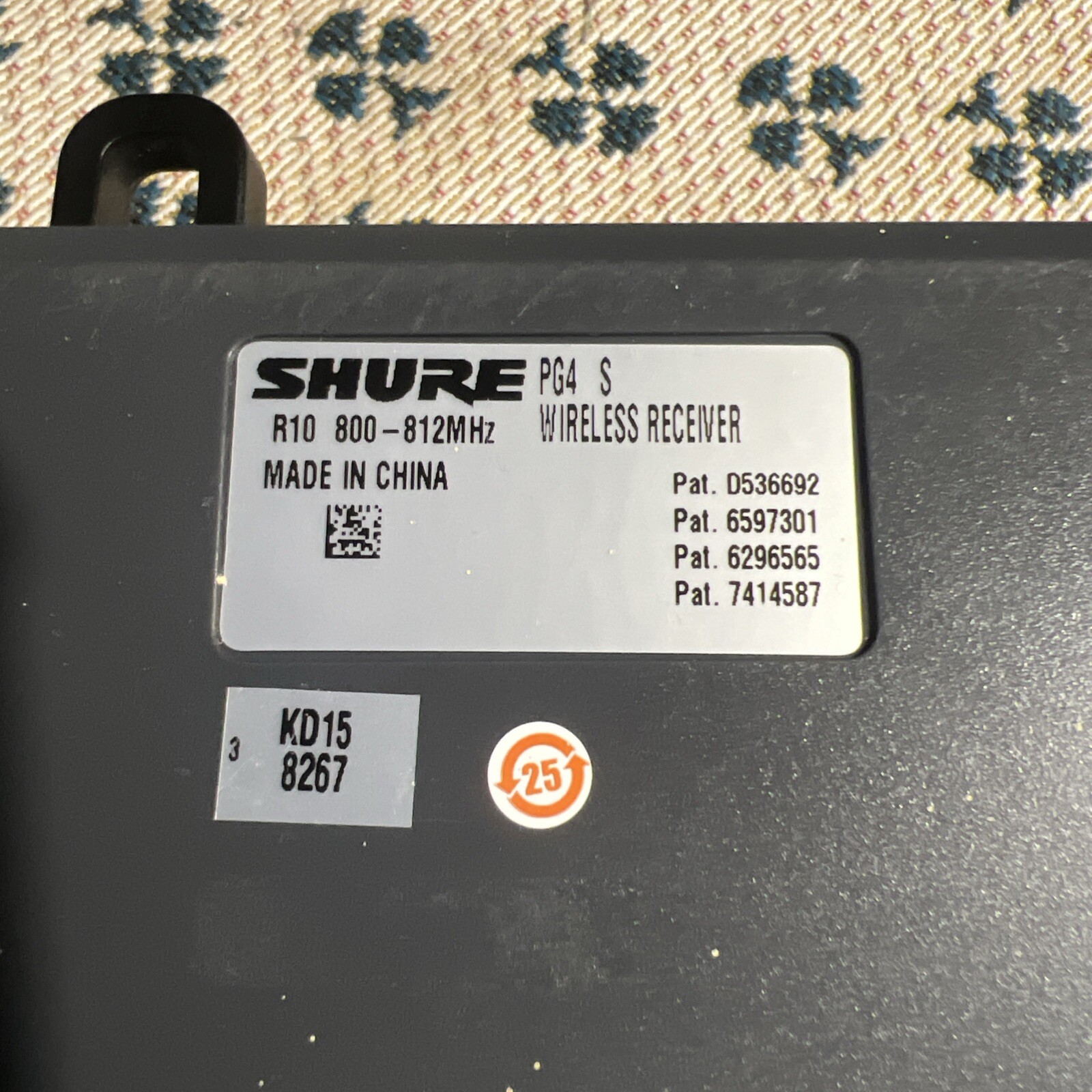 ✅ Shure PG4 S Microphone Radio Complete With Ice Cream PG58 & Microphone Holder