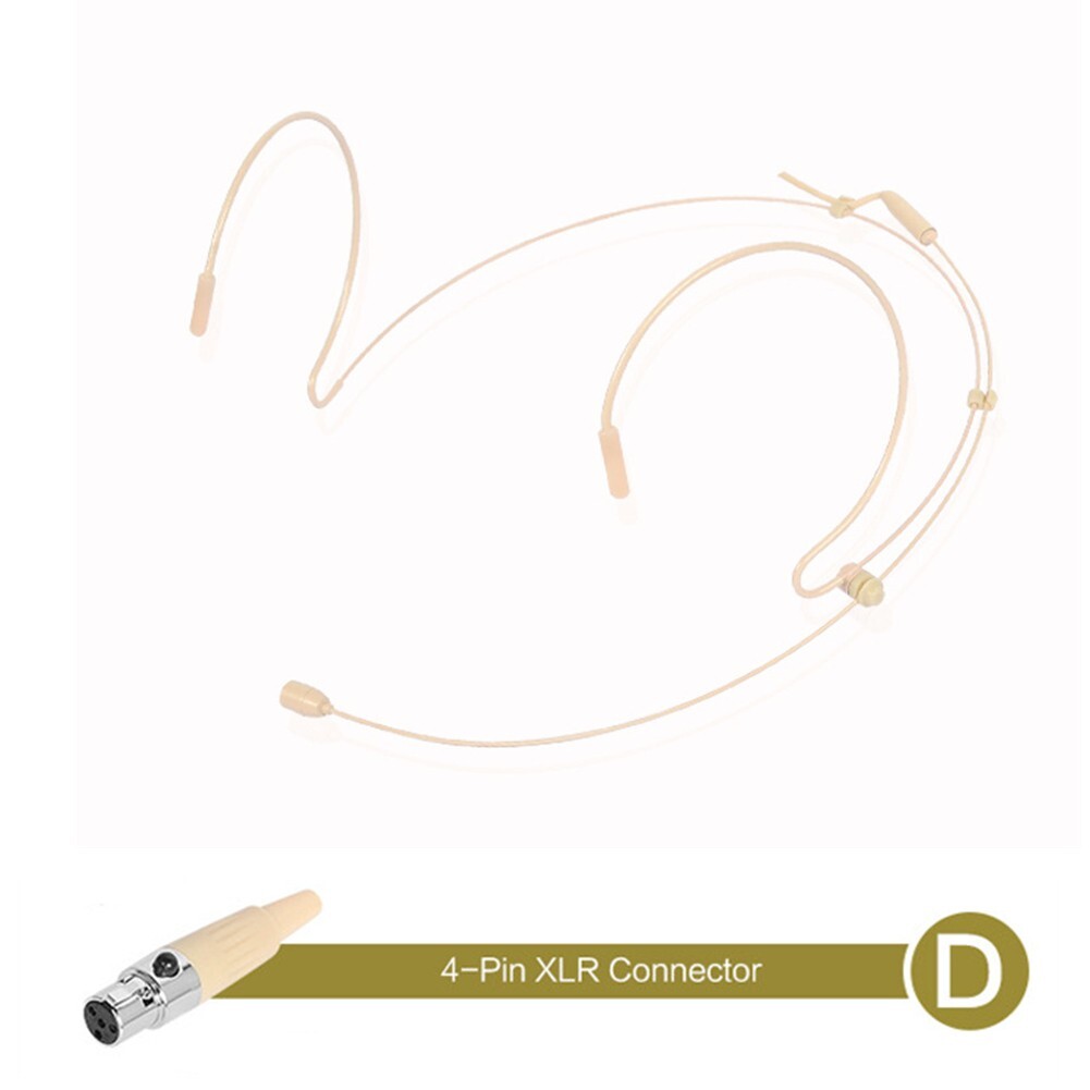 3.5mm Headworn Mic Earhook Headset Microphone For Shure /Wireless AU