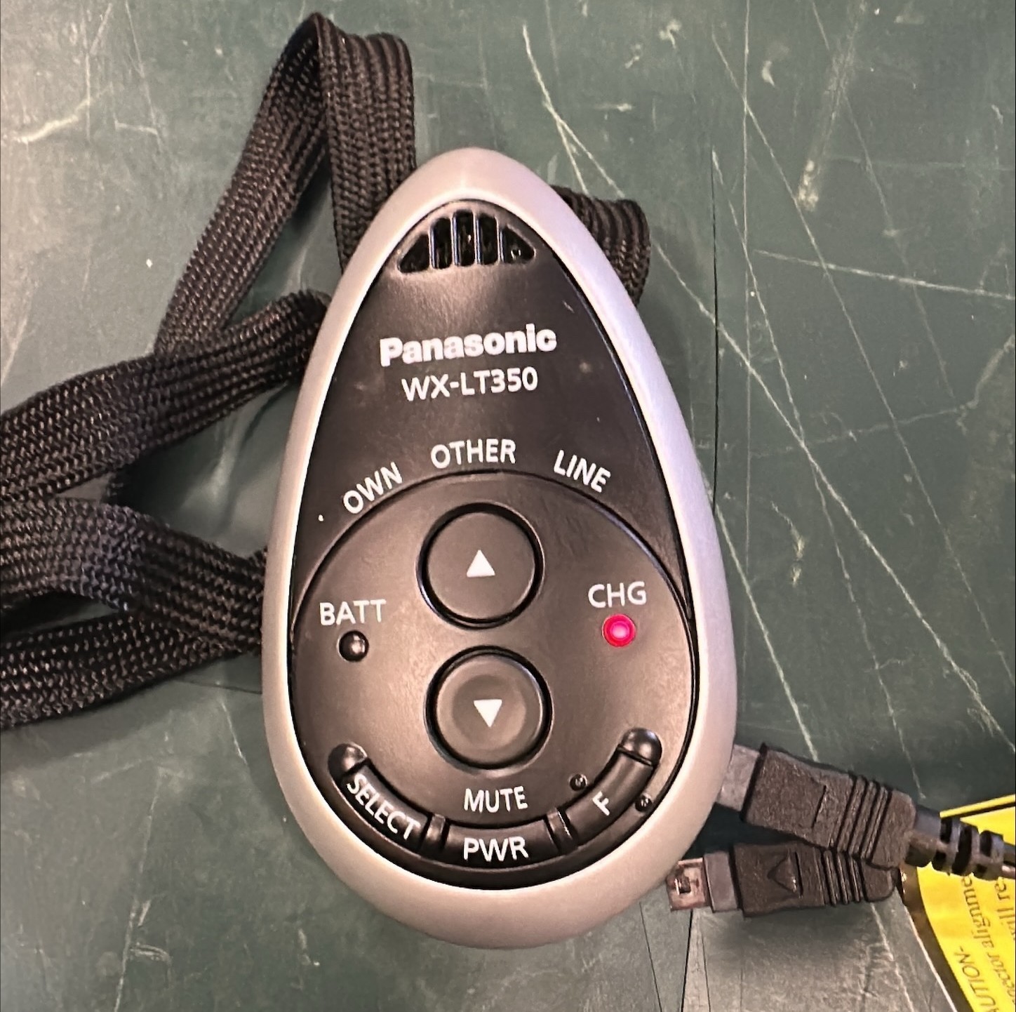 Panasonic WX-LT350 Infrared Wireless Microphone