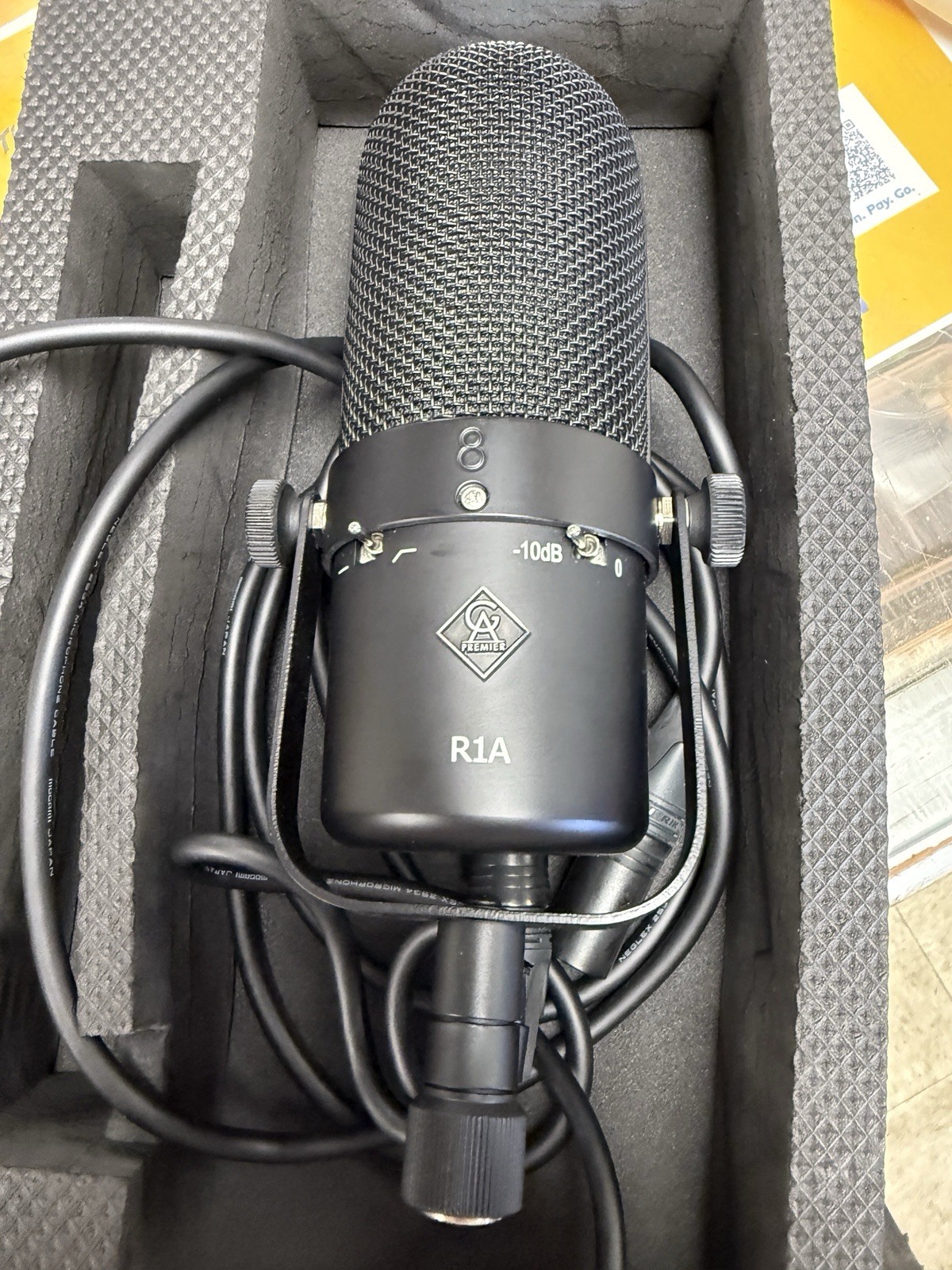Golden Age Premier R1A Vintage Style Active Ribbon Mic