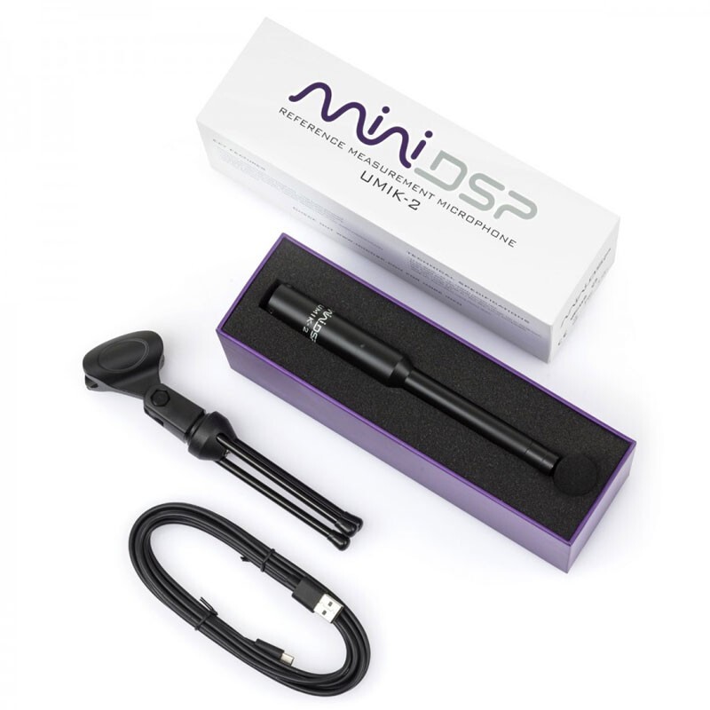 MINIDSP UMIK-2 Omnidirectional Acoustic Measurement Microphone USB Plug & Play