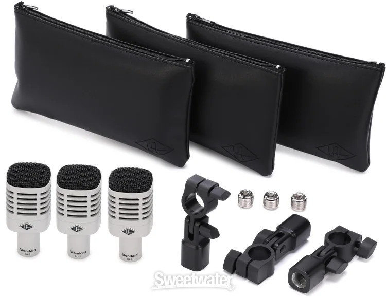 Universal Audio SD-3X3 Dynamic Microphone Bundle with Hemisphere Modeling