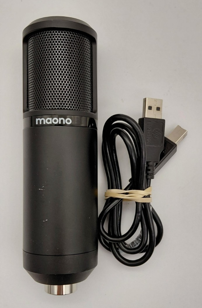 Maono Recording Podcasting Microphone AU-A04 – Microphone ONLY