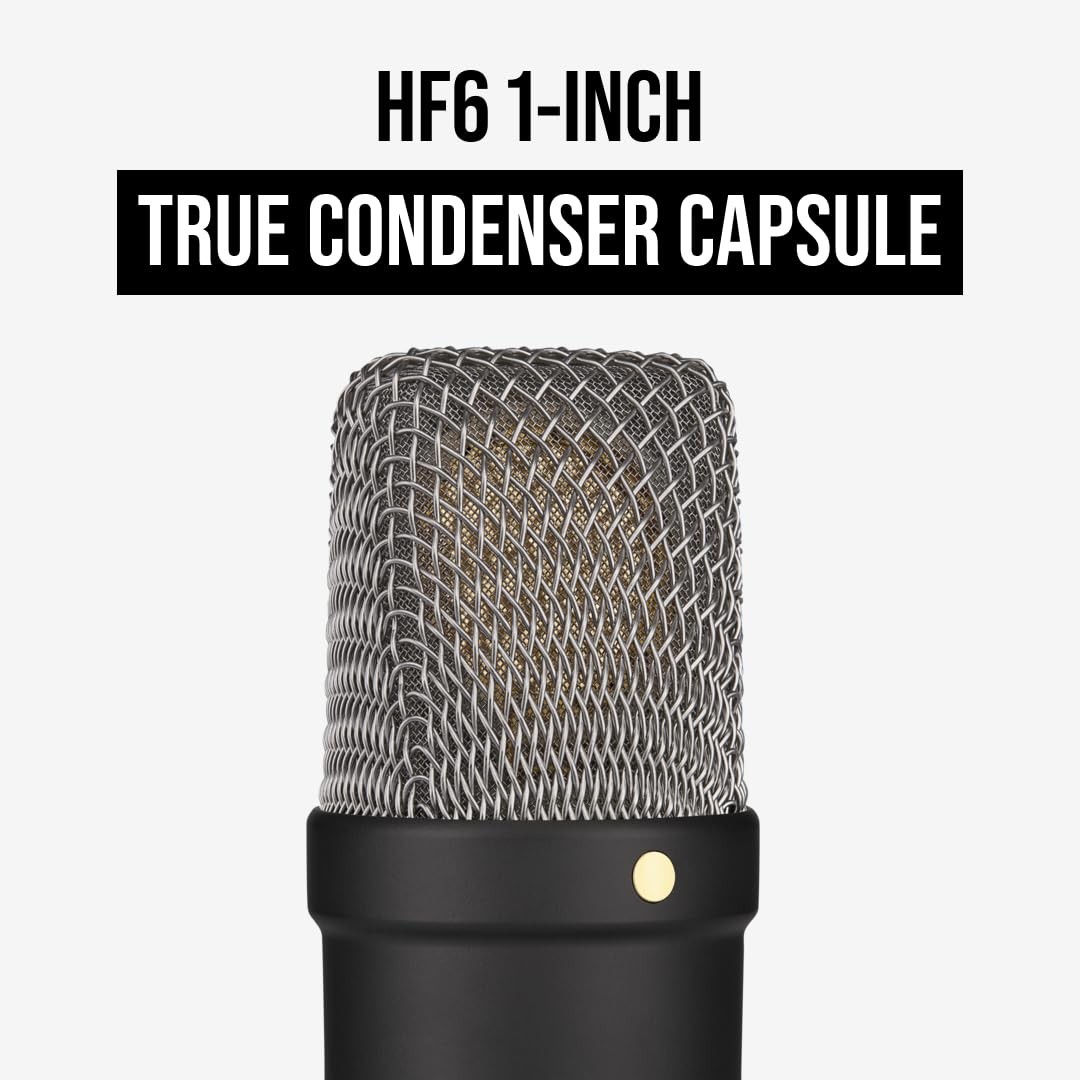 RØDE NT1 Signature Series Large-Diaphragm Condenser 50.608 cm³, Black