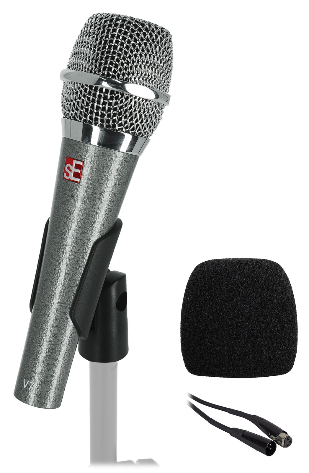 Se Electronics V7 VE Vintage Edition Supercardioid Dynamic Microphone+Windscreen