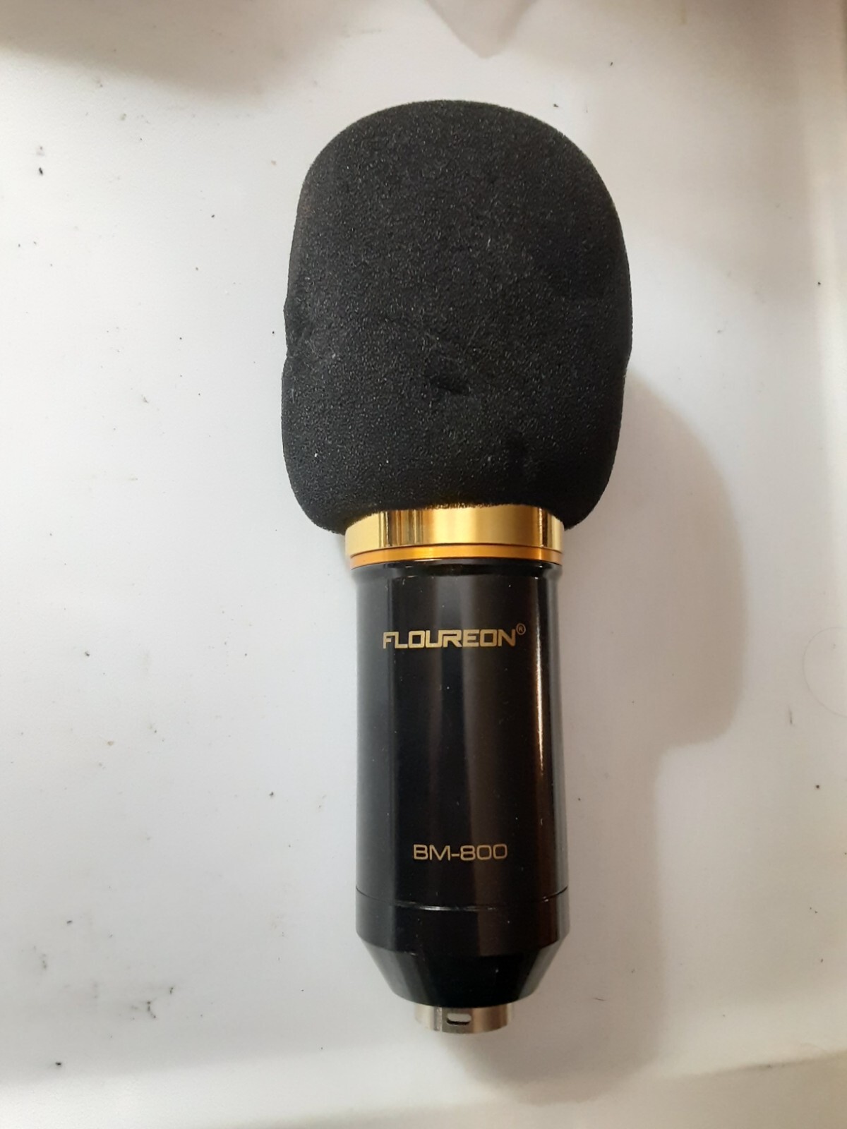 Floureon BM-800 Condenser Microphone, black, untested, no accessories