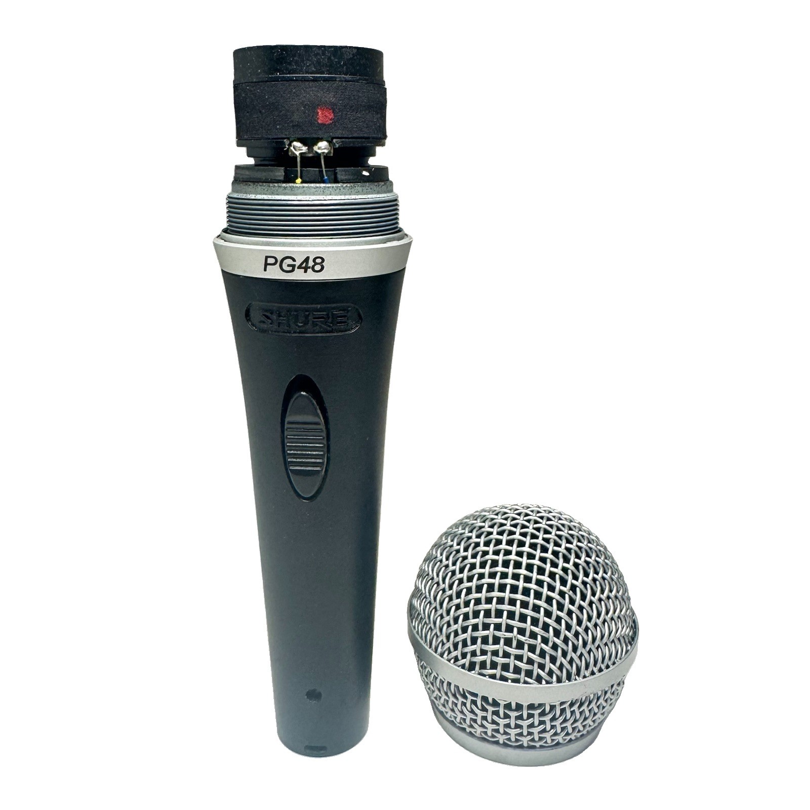 Shure PG48 Cardioid Dynamic Vocal Microphone w/ 14ft XLR to 1/4 Cable