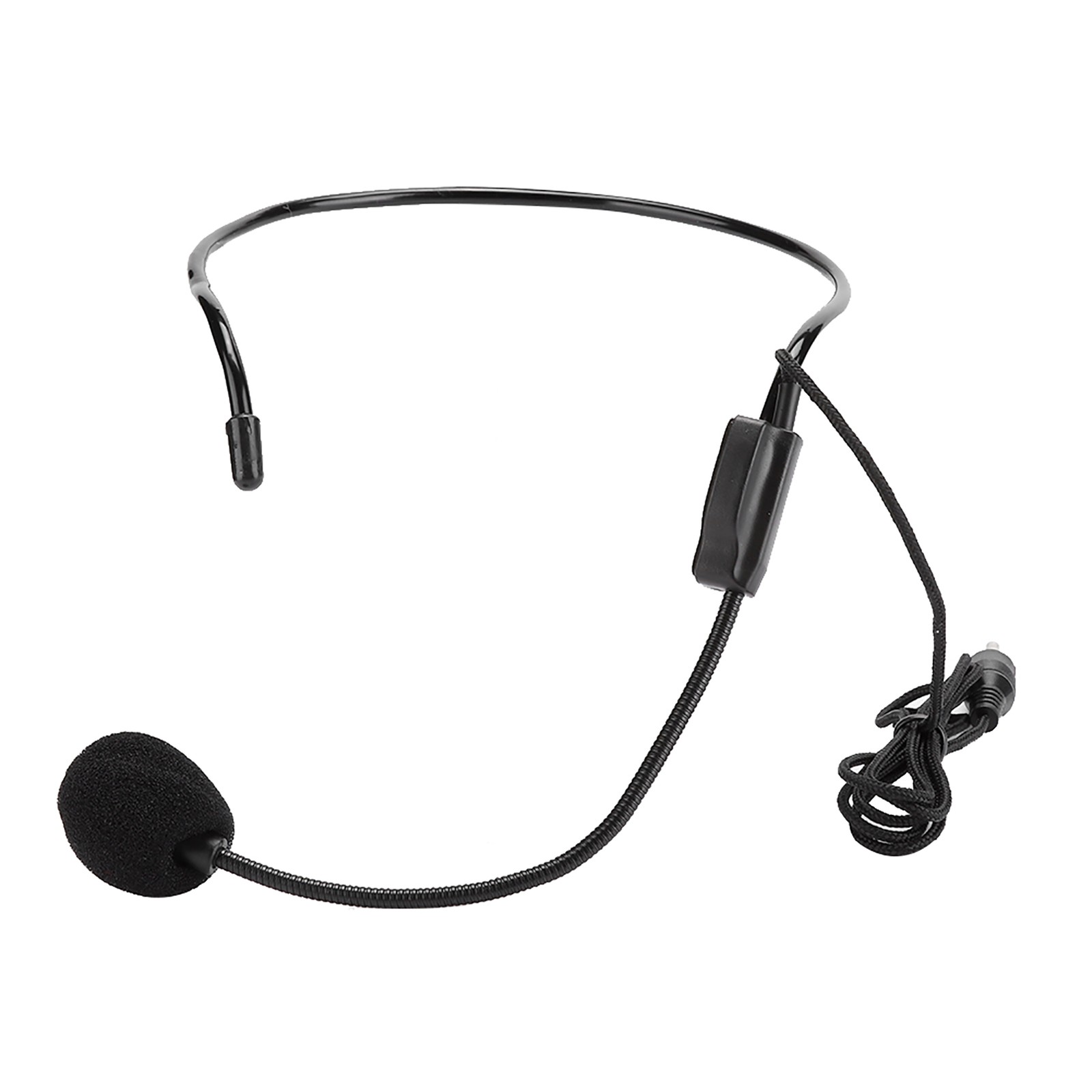 3Pcs 3.5mm Condenser Microphone Headset For Guide Shopping System