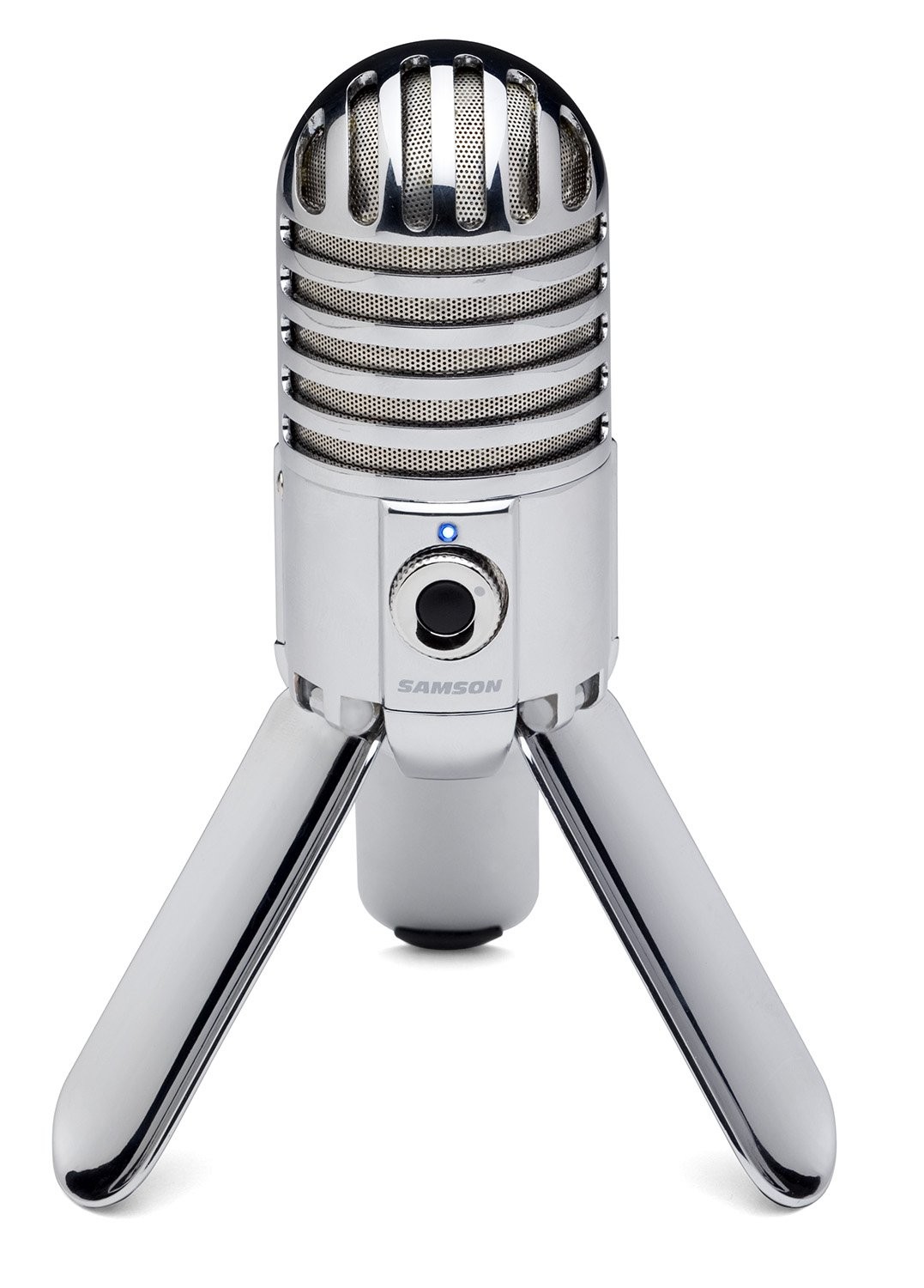 Samson Meteor Mic USB Condenser Podcasting Podcast Einheitsgröße, Chrome