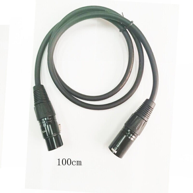 XLR Male to Female Microphone Cable Balanced 3 Pin Mic Connector Extension Cord