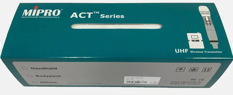 MIPRO ACT-30T Wireless Transmitter Mini Body Pack – Transmitter ONLY